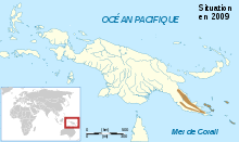 Cophixalus verrucosus map-fr.svg
