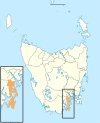 Kingborough LGA Tasmania locator map inset.svg