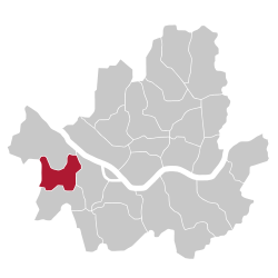 Location of Yangcheon-gu in Seoul