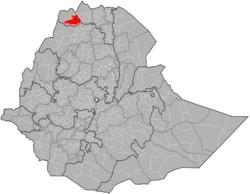 Location of Welkait