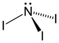 Nitrogen triiodide (structural formula)