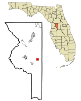 Location in Sumter County and the U.S. state of Florida