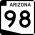 State Route 98 marker