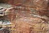 6th century Kannada inscription in cave temple number 3 at Badami.jpg