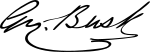 George Busk Signature.svg