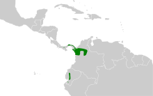 Philydor fuscipenne map.svg