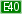 Tabliczka E40.svg