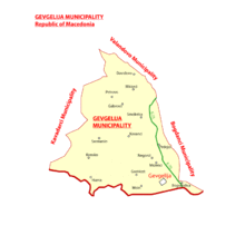 Gevgelija Municipality Map