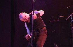 A. Särkioja playing a bass solo