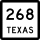 Texas 268.svg