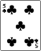 5 of clubs