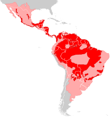 Panthera onca distribution.svg