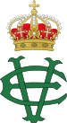 Royal Monogram of King Victor Emmanuel III of Italy.svg