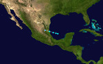 1946 Atlantic tropical storm 3 track.png