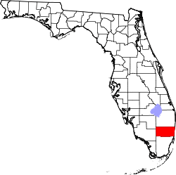 Map of Florida highlighting Broward County.svg
