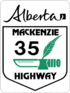 Highway 35 shield