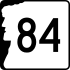 New Hampshire Route 84 marker