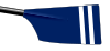 Oriel College Boat Club Rowing Blade.svg