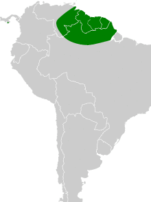 Pyrrhura picta map.svg