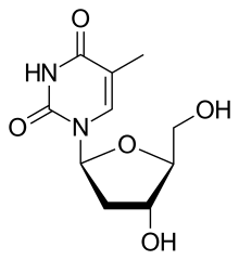Telbivudine structure.svg