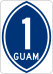 Guam route marker