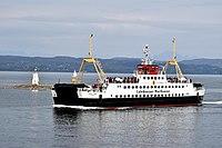 MV Loch Fyne Approaching Mallaig, 11 May 2017.jpg
