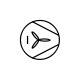 Radial fan.svg