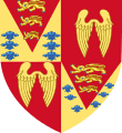 Coat of Arms of the Duke of Somerset.svg