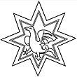 Helen of Sweden (1190s) heraldry 1725 drawing.jpg