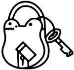 Indian Election Symbol Lock And Key.svg