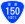 Japanese National Route Sign 0150.svg