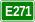 Tabliczka E271.svg