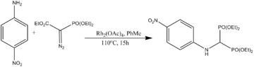 N–H insertion
