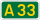 UK road A33.svg