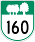 Route 160 shield