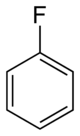 Structure of fluorobenzene