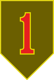 Combat service identification badge of the 1st Infantry Division.svg