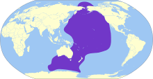 Ardenna tenuirostris map.svg