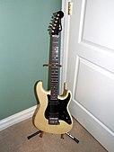 1985 "Contemporary" Stratocaster, with locking tremolo system and humbucker pickups