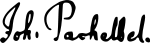 Johann Pachelbel Signature.svg