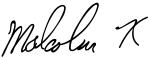 Malcolm X Signature.svg