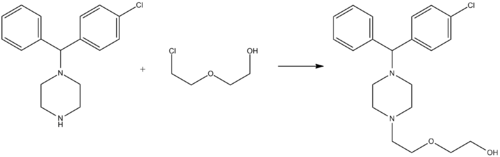 Hydroxyzine synthesis.png