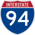 Interstate 94 marker