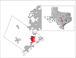 Location of Kyle, Texas