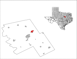 Hill County CarlsCorner.svg