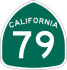 State Route 79 marker