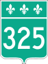 Route 325 shield