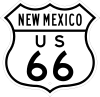 US 66 route marker