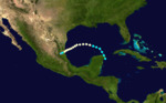 1936 Atlantic hurricane 8 track.png