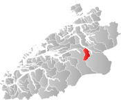 Øksendal within Møre og Romsdal